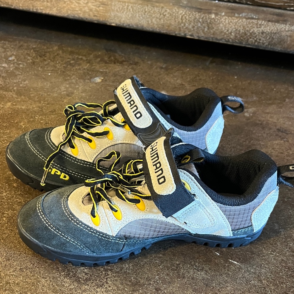 Shimano mountain biking clip in shoes